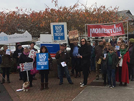 Momentum - NHS Day Of Action - Penzance - 26th November 2016